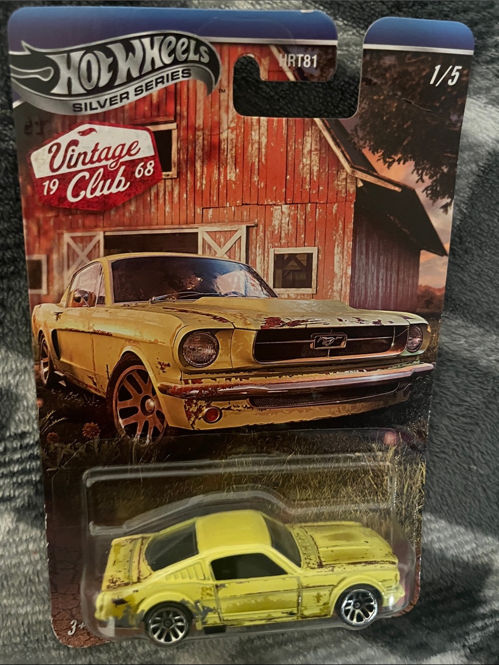Vintage club Hot Wheels 95 Mustang 2+2 Fastback Die-Cast Collection series Car N
